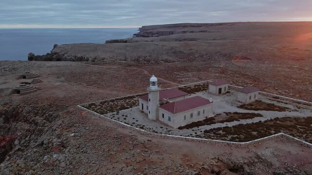 Faro nati menorca drone 4k