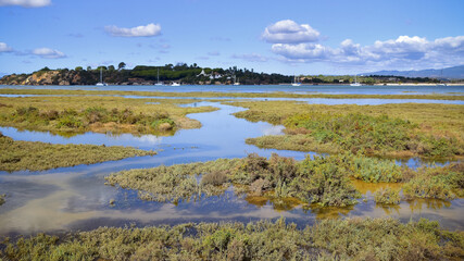 Alvor estuary and wetlands, Algarve, Portugal