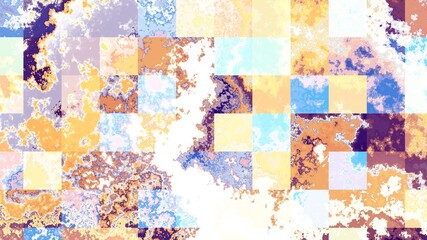 Fototapeta na wymiar Digital fractal pattern. Abstract background.