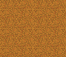 Obraz premium Orange tiger stripes pattern. Abstract background with grunge lines. Striped repeating texture.
