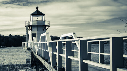 Fototapeta na wymiar Doubling Point Lighthouse 2