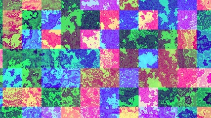 Fototapeta premium Digital fractal pattern. Abstract background.