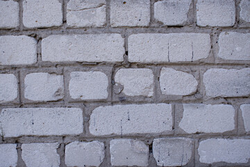 Brick wall texture background, brick wall texture for interior or exterior background, vintage tone.