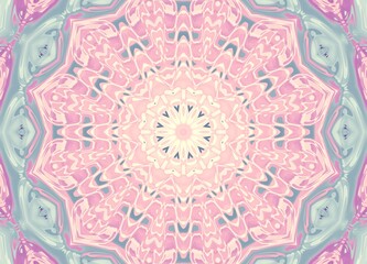 Digital fractal pattern. Abstract background.