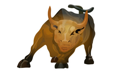 Bull Market Illustration