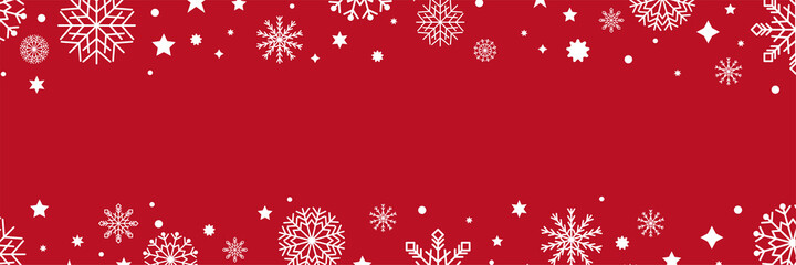 Fototapeta na wymiar Snowflakes christmas background. Snowfall background template. Snowflake winter christmas decoration. Stock vector