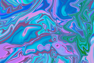 Abstract textured iridescent blue background