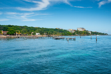 Muelle en isla mujeres Mexico