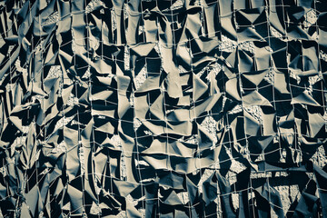 Military camouflage net, hunter net background.