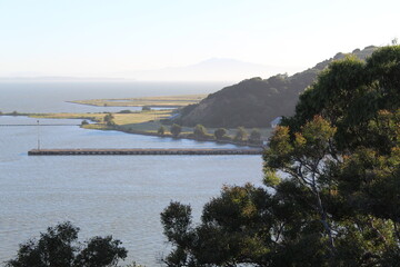 Mare Island in the sea