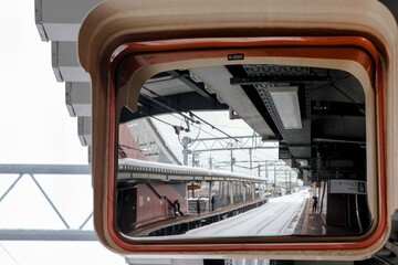 Obraz premium detail of a train