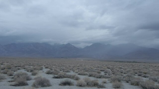The Norther Sierras traveling towards Mnt  Witney 