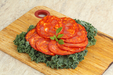 Italian pork dry sausage - Chorizo