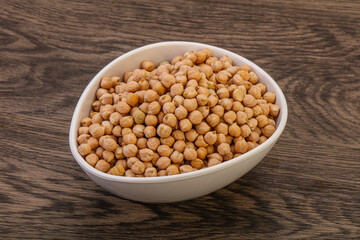 Vegan cuisine - Dry chickpea heap