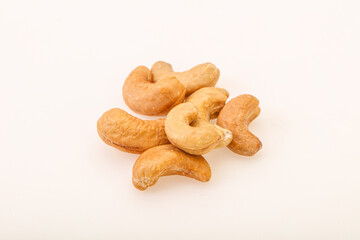 Natural organic Cashew nut heap