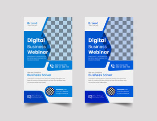 Corporate business promotion and digital marketing story
