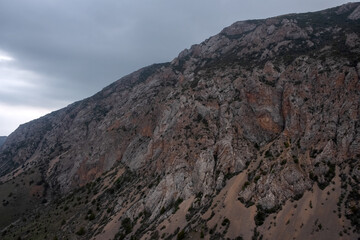Fototapeta premium ayram-Ugam National Park. Tourism, travel in Kazakhstan concept. Western Tian Shan Mountains.