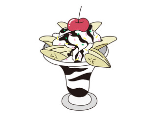 チョレートパフェ