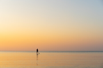 Soft Romantic Sunset