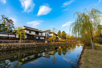Fototapeta premium [岡山県]倉敷市・早朝の倉敷美観地区の風景