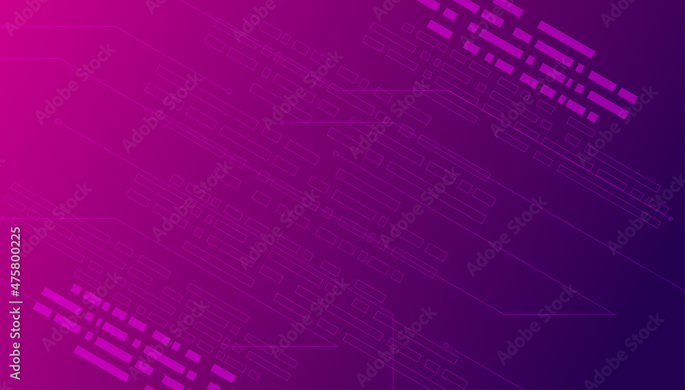 Poster technology connection digital data abstract background. simple futuristic modern line background.