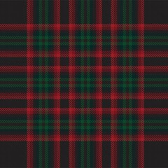 Christmas Ombre Plaid textured Seamless Pattern
