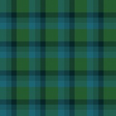 Green Ombre Plaid textured Seamless Pattern