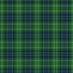 Fototapeta premium Green Ombre Plaid textured Seamless Pattern