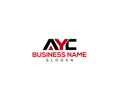 Royalty Free AYC logo, Creative ay letter logo for your business/company