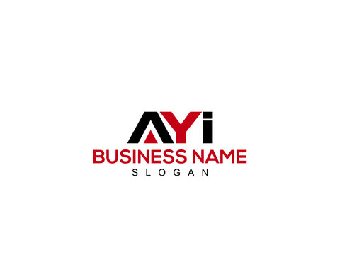 Royalty Free AYI logo, Creative ay letter logo for your business/company