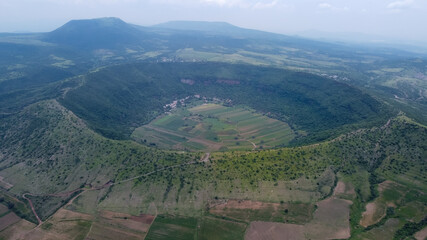 Aerial view of one of the 7 Luminaires found in Valle De Santiago Guanajuato
