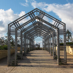 Obraz premium the entrance to the park 