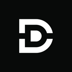D Logo can be use for icon, sign, logo and etc