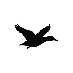 Flying Duck can be use for icon, sign, logo and etc