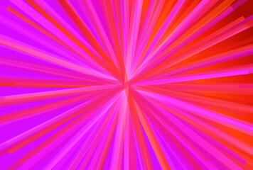 Pink and Red Radial Sunburst Background - 475807669
