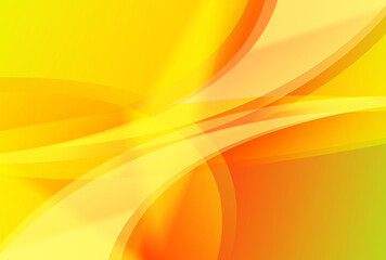 Abstract Red and Yellow Gradient Wavy Background - 475807677
