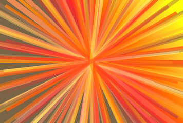 Abstract Red Yellow and Brown Radial Background Image