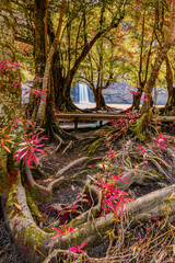 Autumn Waterfall (Imagination)