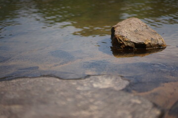 stones in water