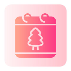 xmas day gradient icon