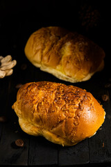 Toast with sugar topping