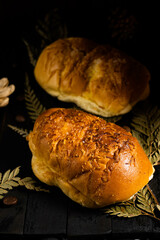 Toast with sugar topping