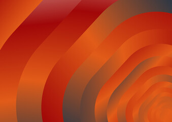Abstract Red and Orange Gradient Background