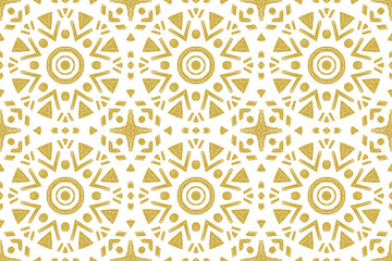 Abstract Pattern - Oriental Vector Background - Seamless