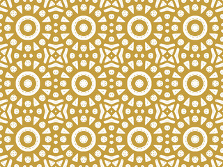 Abstract Pattern - Oriental Vector Background - Seamless