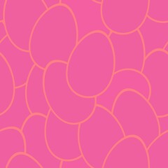 Easter seamless pattern with eggs for wallpaper and fabrics and textiles and packaging and gifts 
