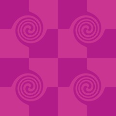 Abstract spiral pattern for fabrics and textiles and packaging and gifts and cards and linens 