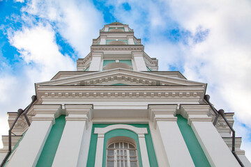 Windows and walls in a historic building