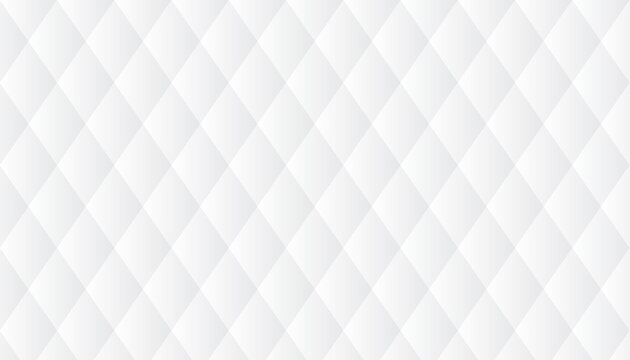 Abstract white and grey square pattern background with smooth gradient radial blur. Modern luxury template wallpaper.