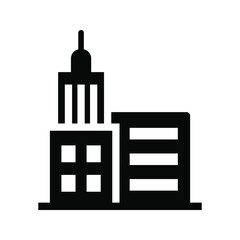 Real estate building icon